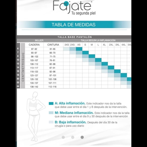 Fajate colombian made woman body shaper - Picture 4 of 5